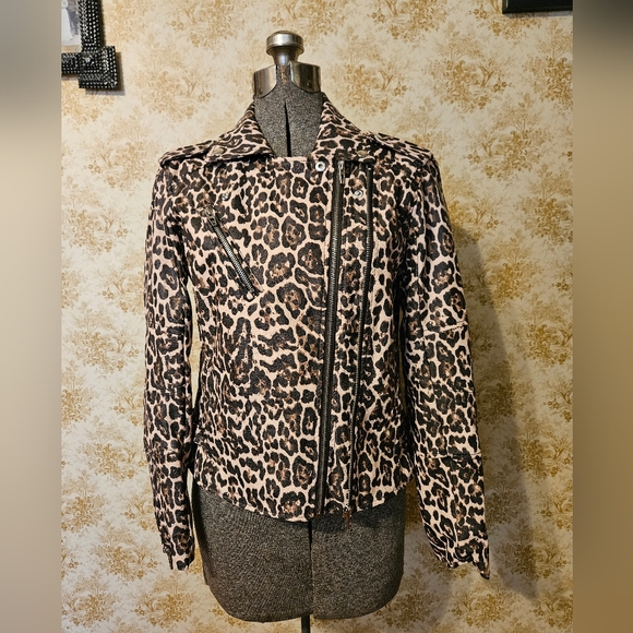 Colleen Lopez Small Faux Leather Moto Jacket - Picture 13 of 16